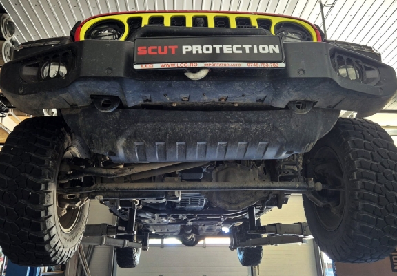 Protezione di acciaio per il cambio Jeep Wrangler - JL