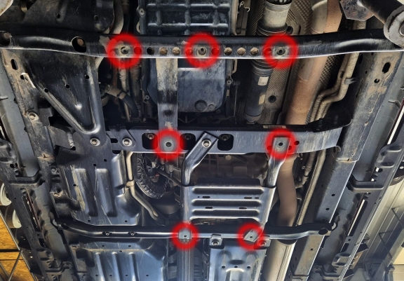 Protezione di acciaio per il cambio Jeep Wrangler - JL