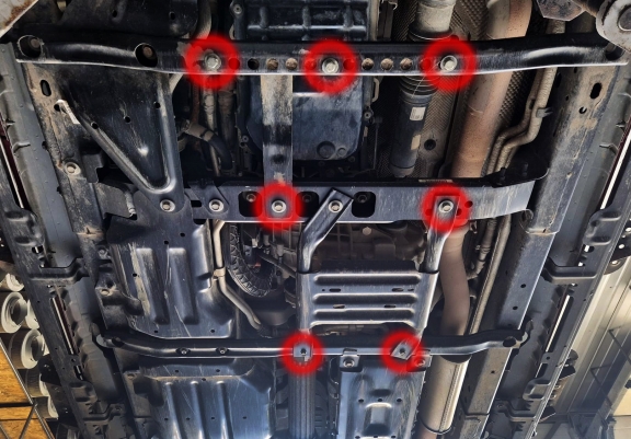 Protezione di acciaio per il cambio Jeep Wrangler - JL