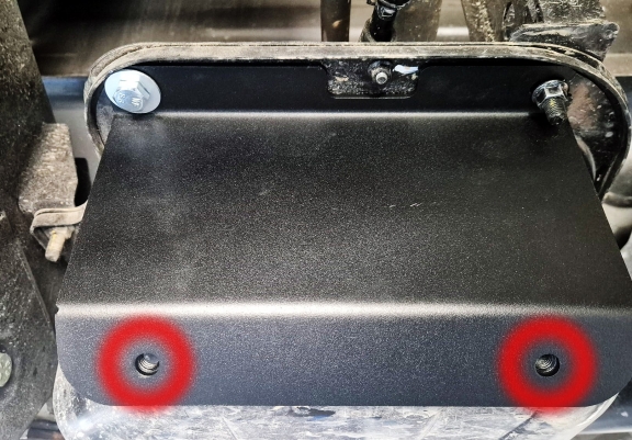 Protezione di acciaio per il serbatoio Ssangyong Rexton