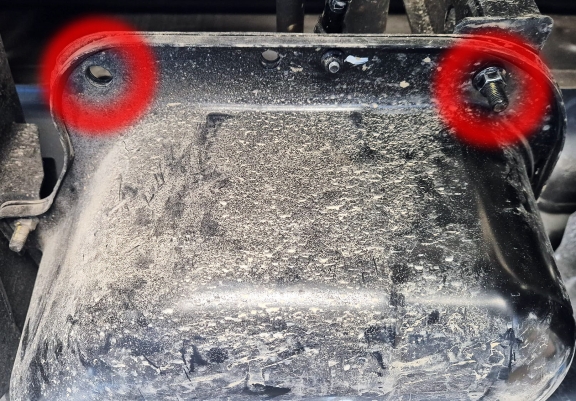 Protezione di acciaio per il serbatoio Ssangyong Rexton