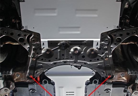 Piastra paramotore di alluminio Suzuki Swace